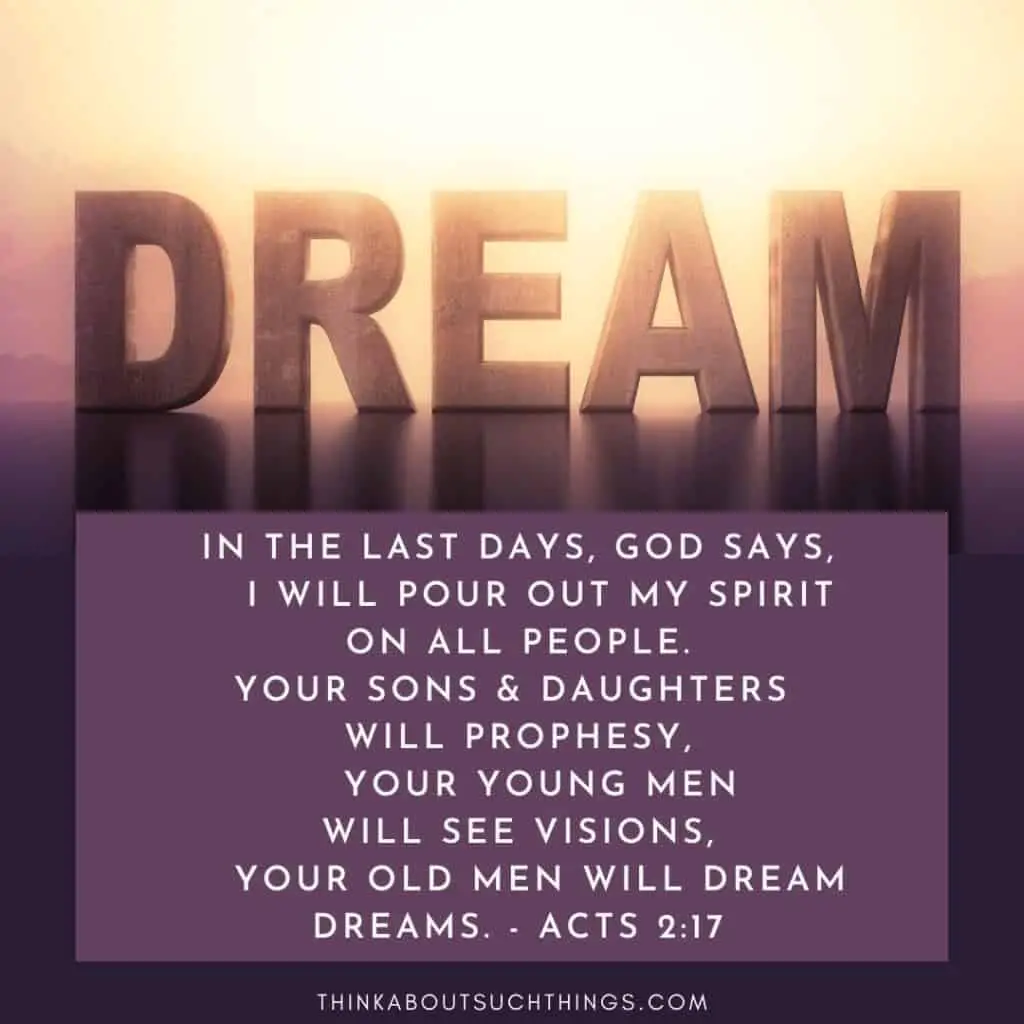 Biblical References To Such Dreams