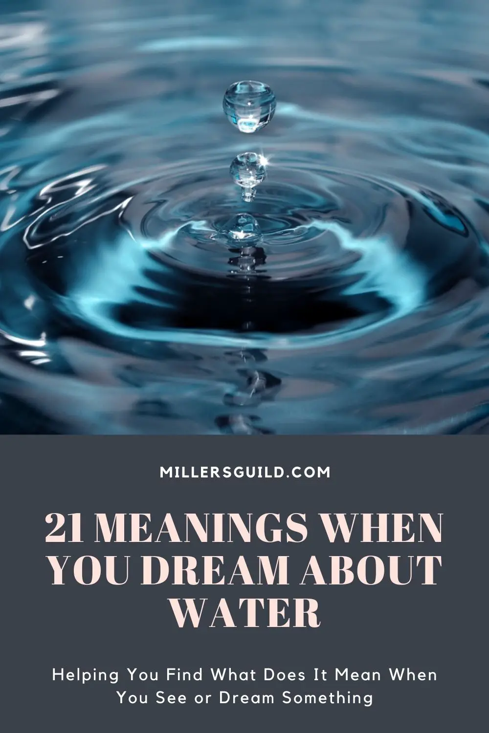 Common Dreams Of Drinking Water