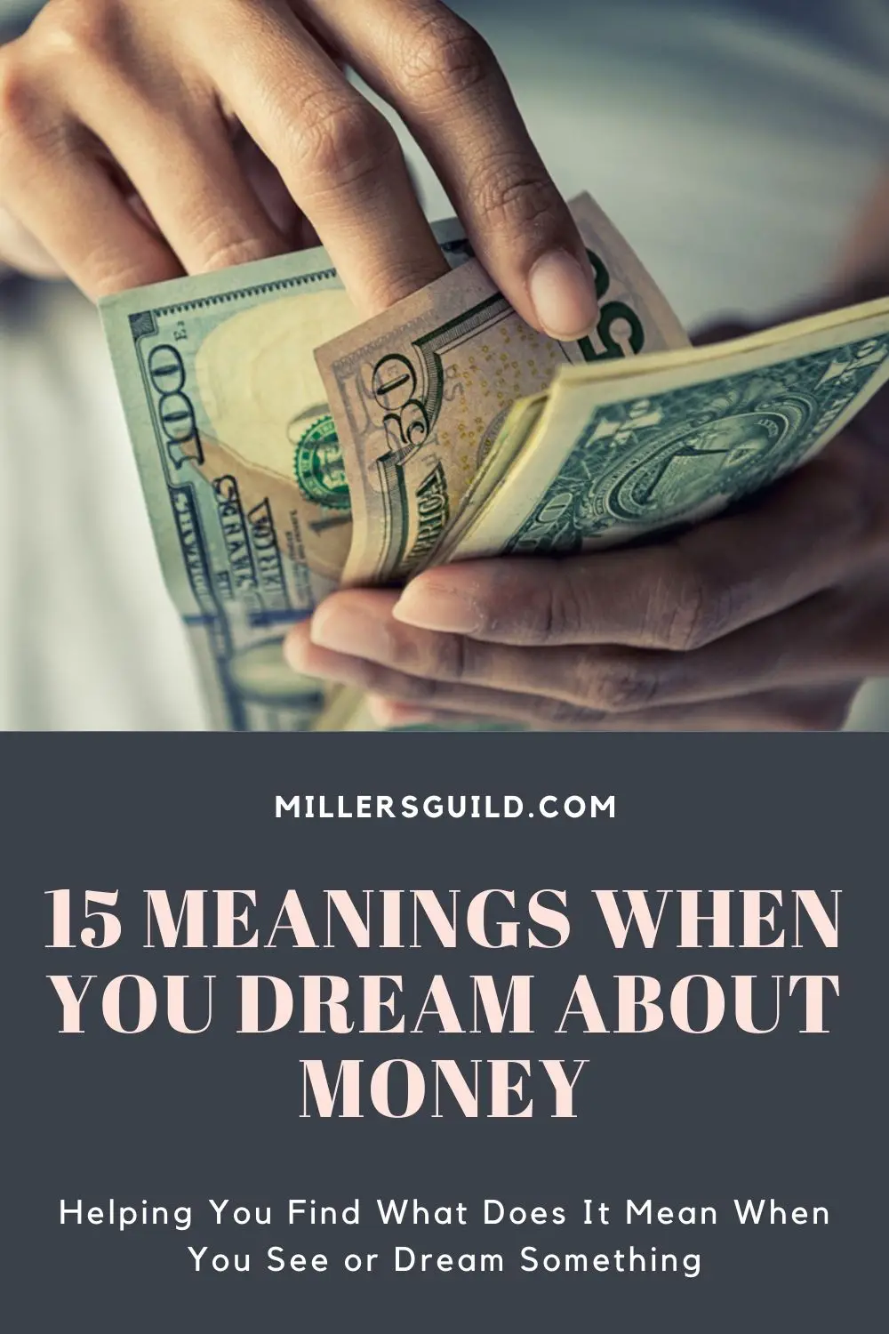 Interpretations Of Giving Money In Dreams