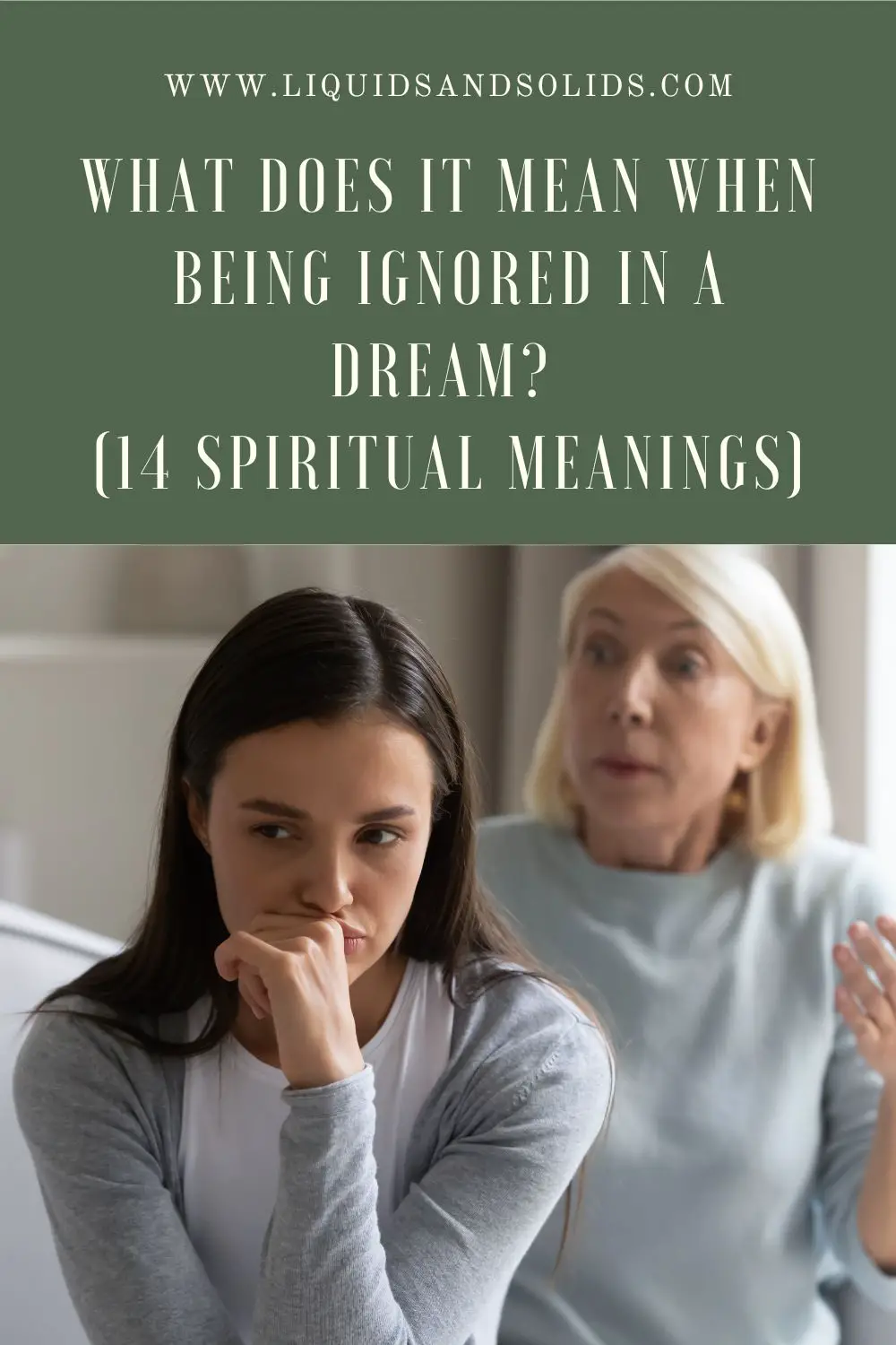 Psychological Interpretation Of Being Ignored In Dreams