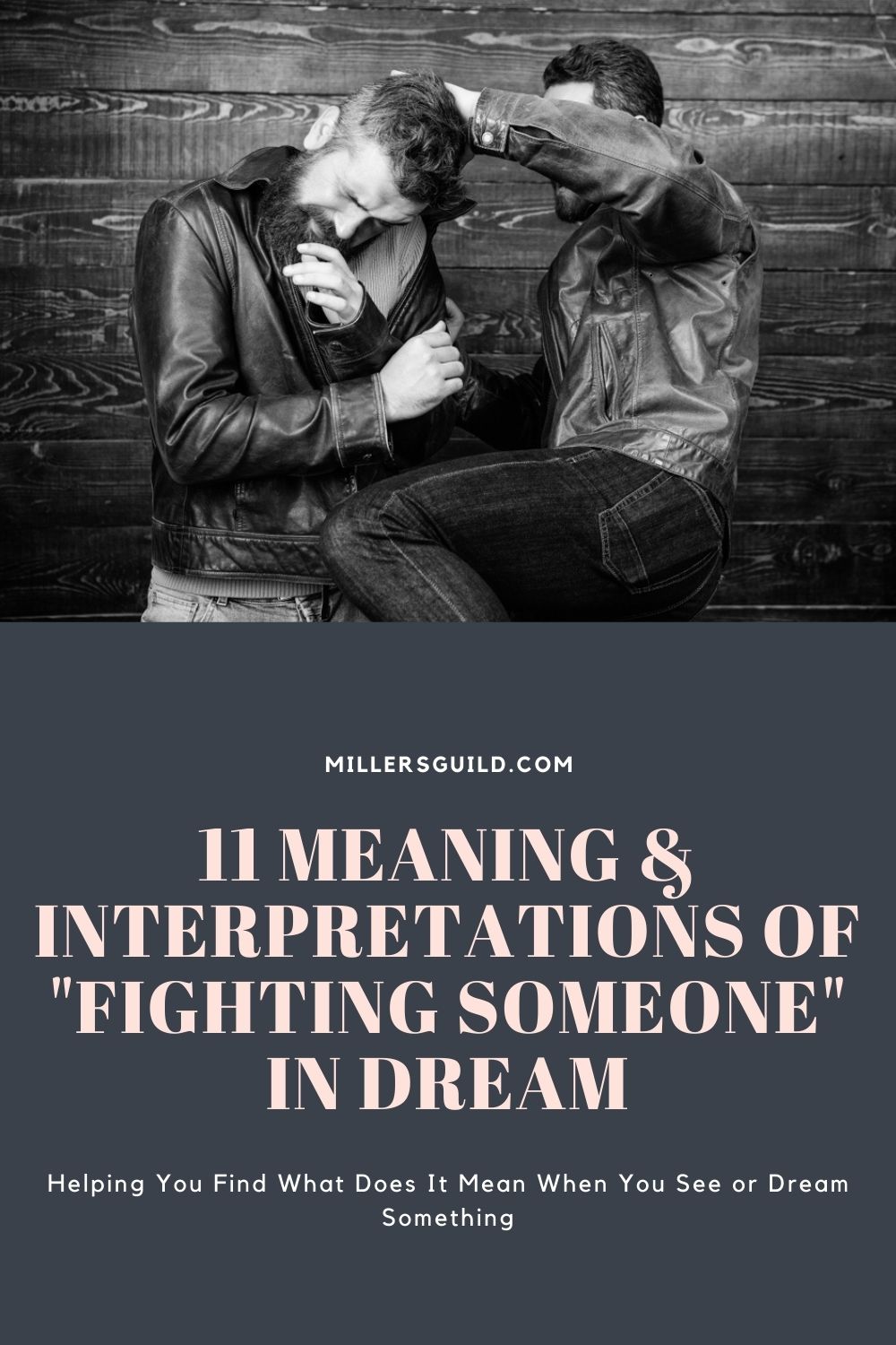 Psychological Interpretations Of Beating Someone Up In A Dream