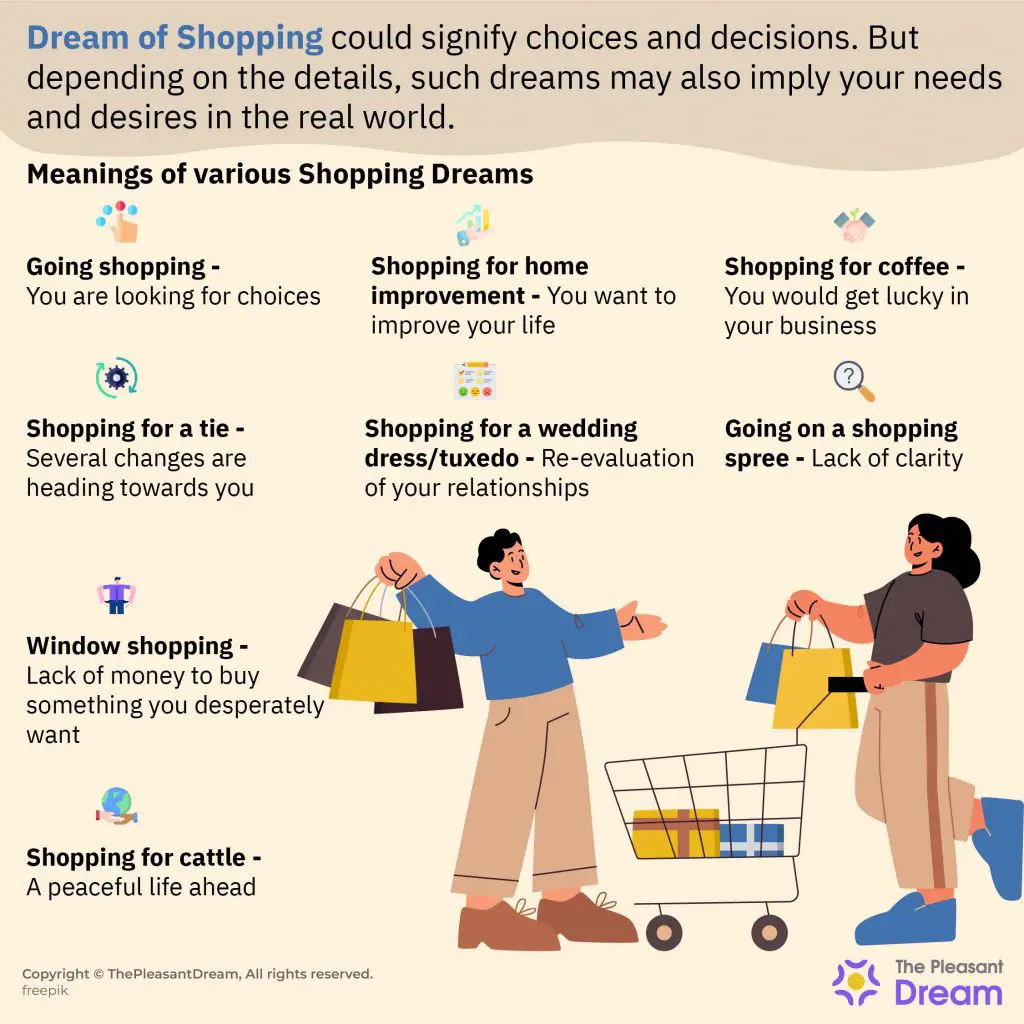 Psychological Meaning Of Shopping For Clothes In Dreams