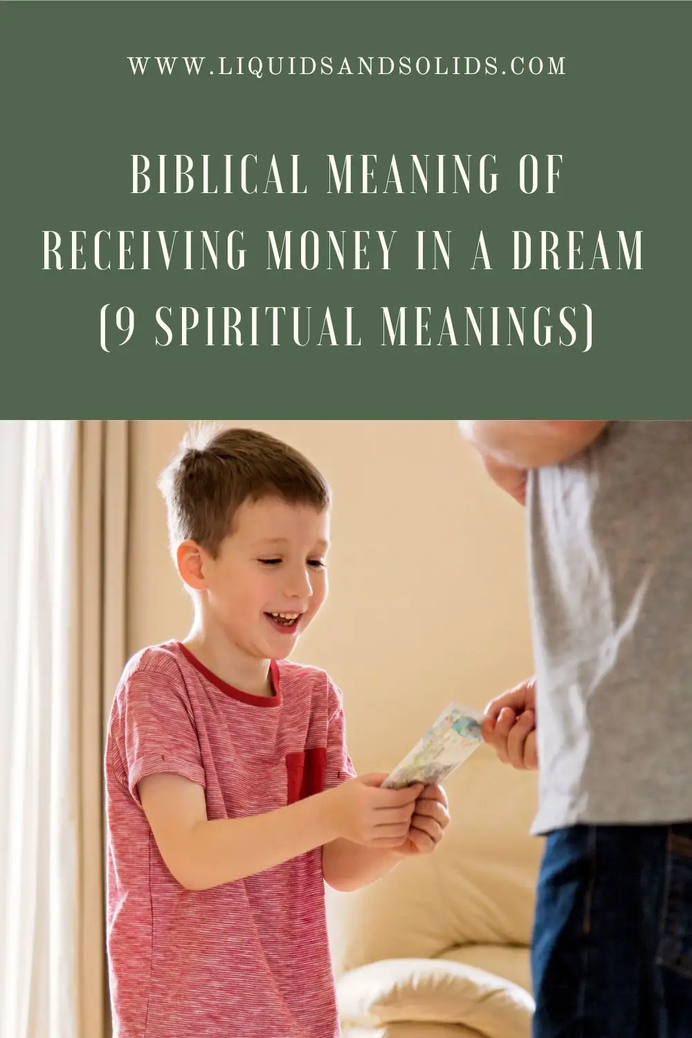 Spiritual Meaning Of Receiving Money
