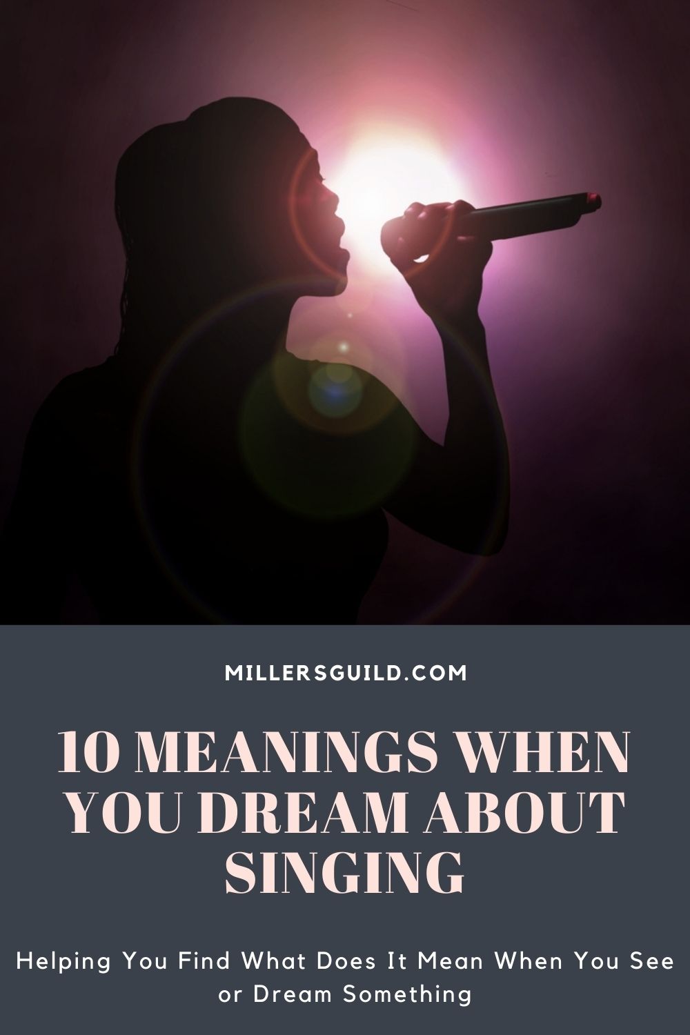 Spiritual Meaning Of Singing Dreams