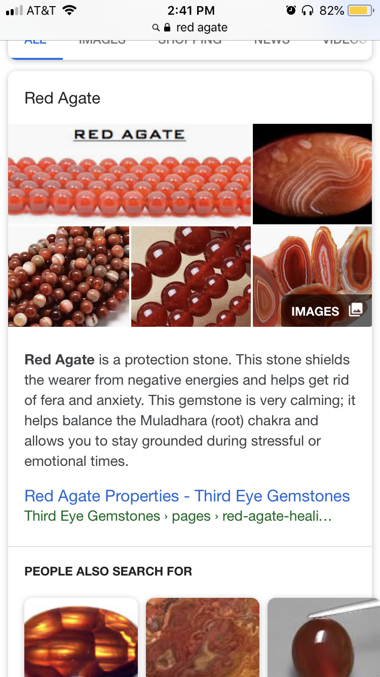 Symbolism Of Red Agate