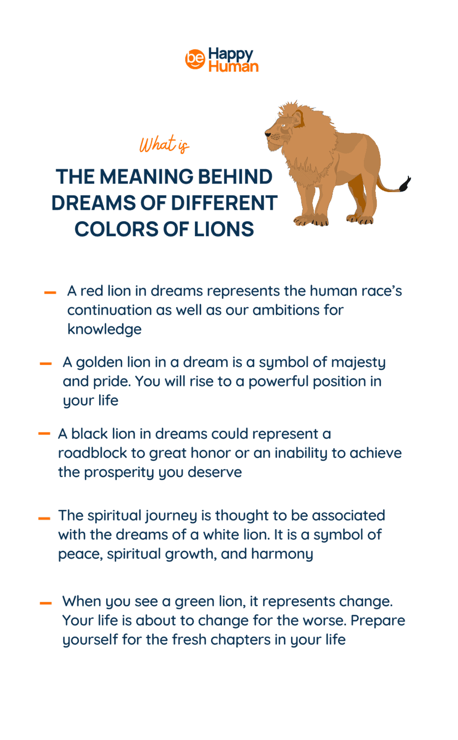 What Does It Mean To Dream Of A Lion?