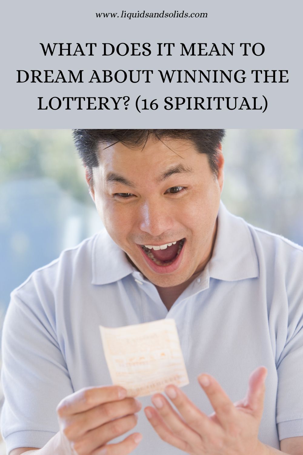What To Do If You Dream Of Winning The Lottery