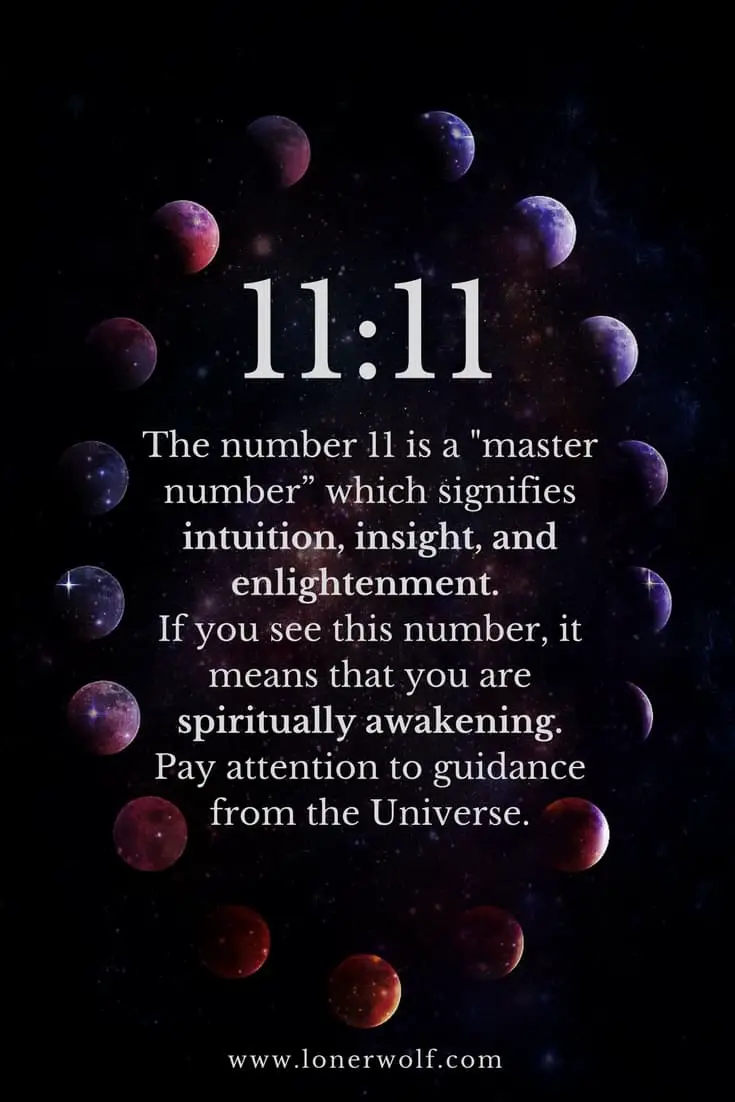 11 As A Message From The Universe