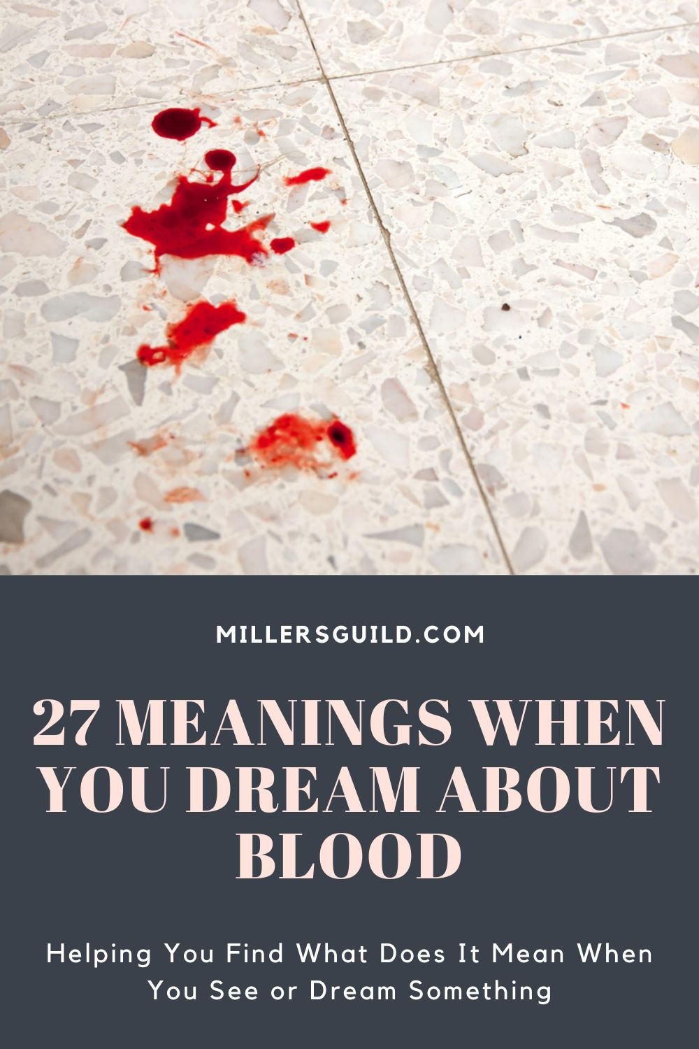Dream Of Spitting Blood And Finances
