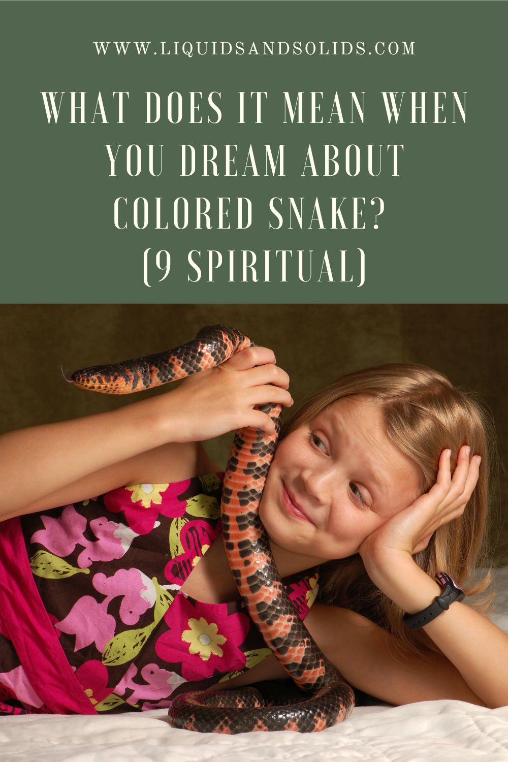 Meaning Of Orange Snake Dreams
