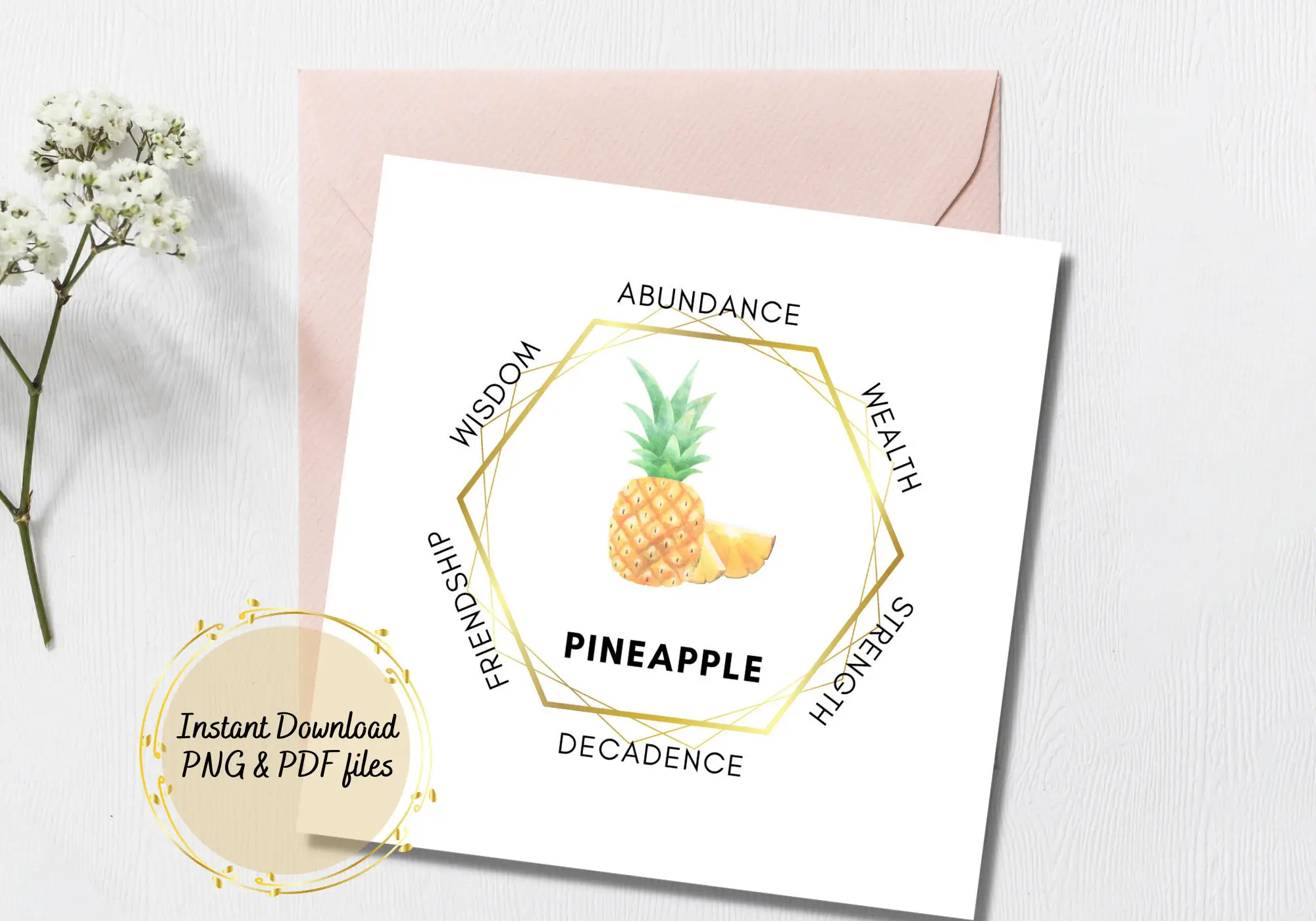 Pineapple As A Symbol Of Abundance