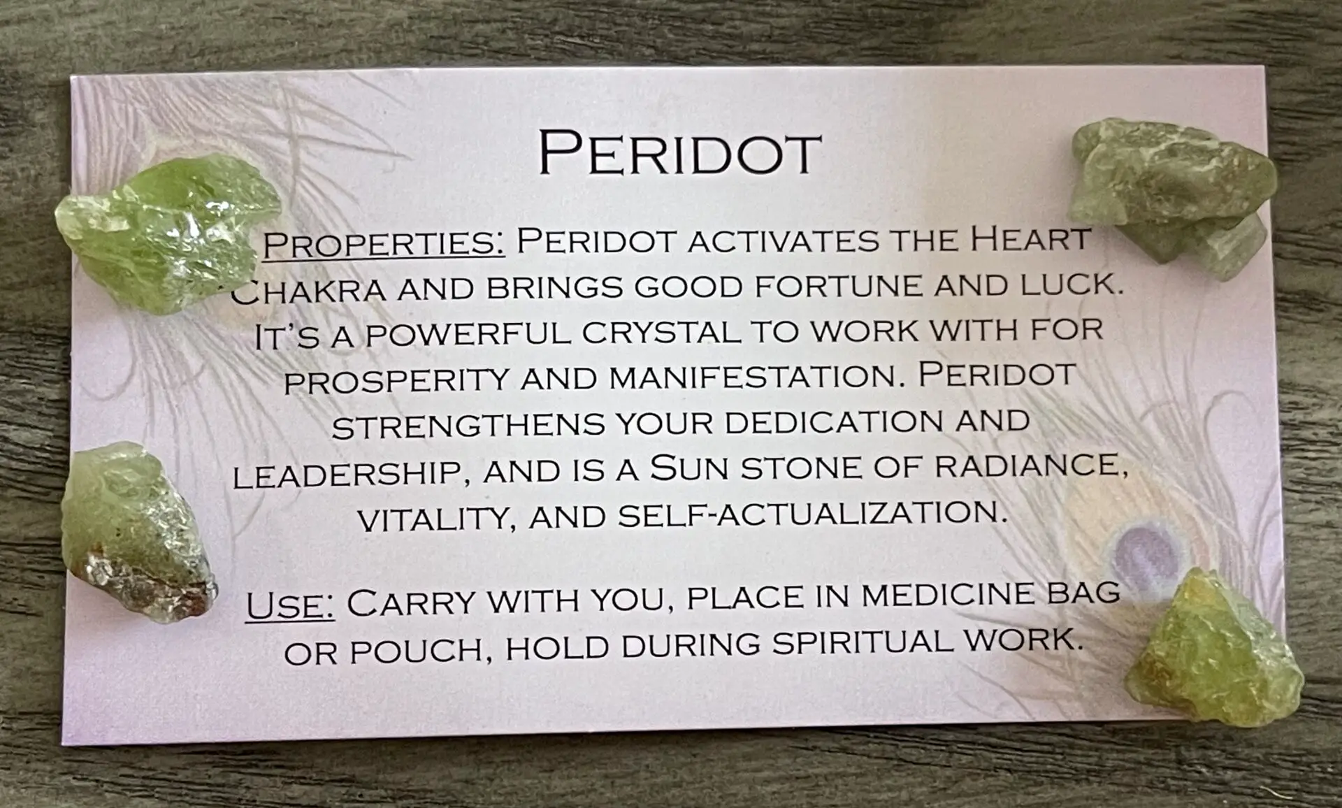 Spiritual Meaning Of Peridot