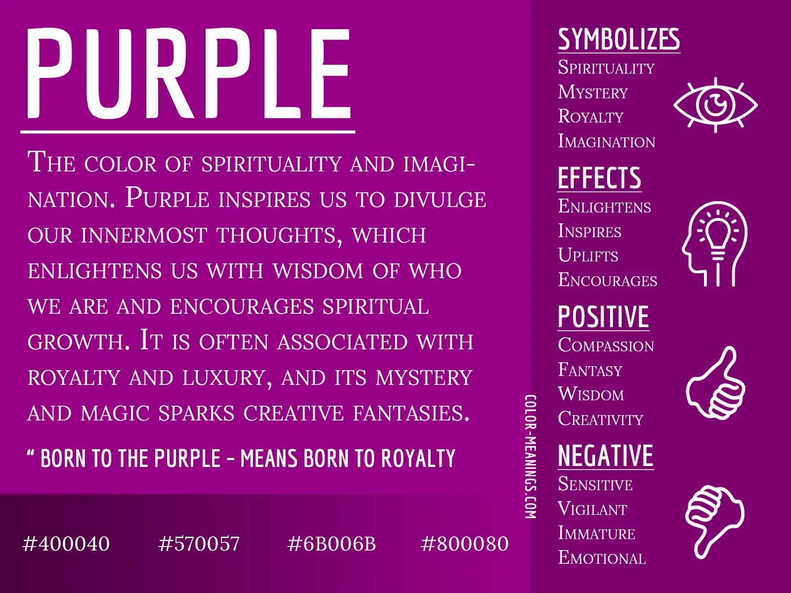 Spiritual Meaning Of The Color Purple