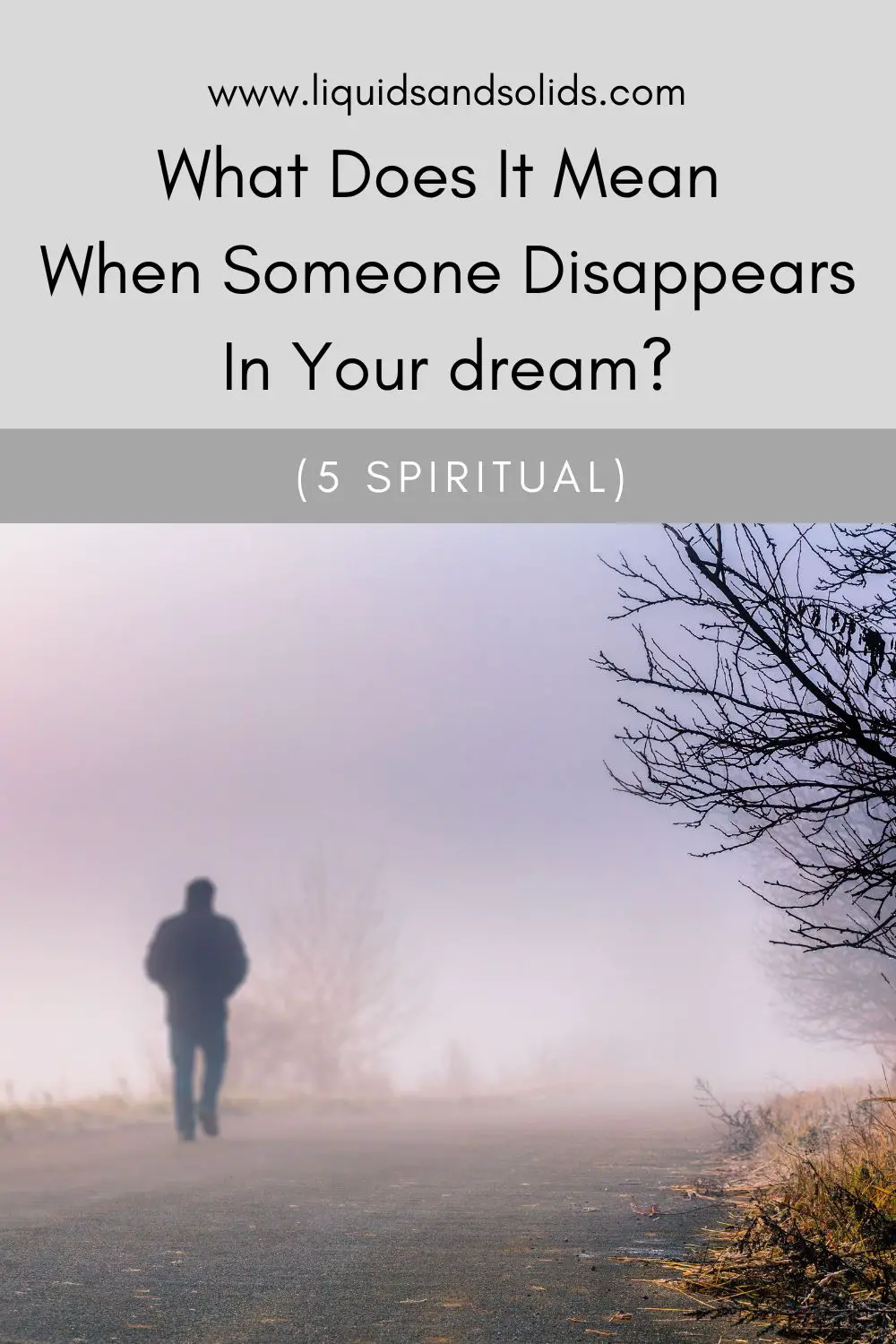 What Does It Mean When Someone Disappears In Your Dream?