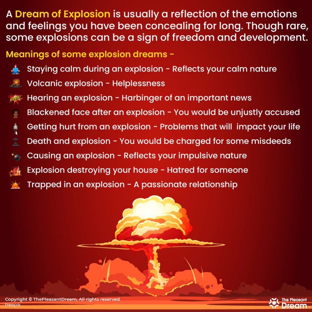 What Is The Meaning Of An Explosion Dream?