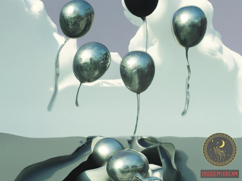 Contexts For Seeing Silver Balloons Floating To The Ceiling In Dreams