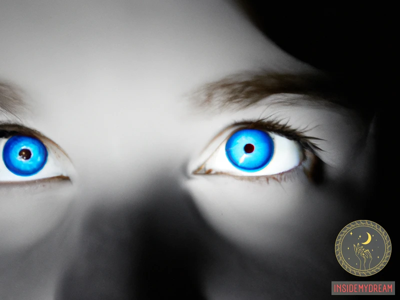 Glowing Blue Eyes: A Symbolism