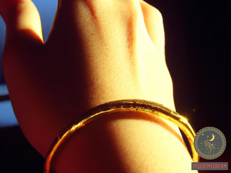 Gold Bracelet Dream Meaning