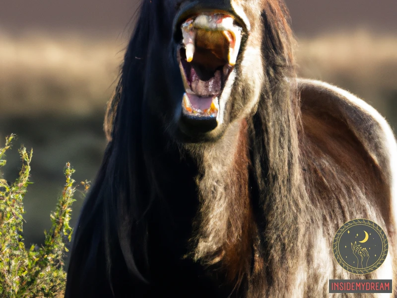Horse Showing Teeth: Common Interpretations