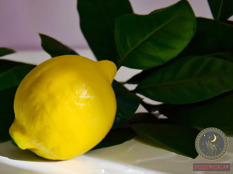 Symbolism Of Lemons In Dreams