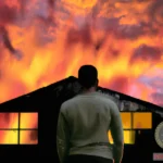 What does it mean when you dream of a roof on fire?