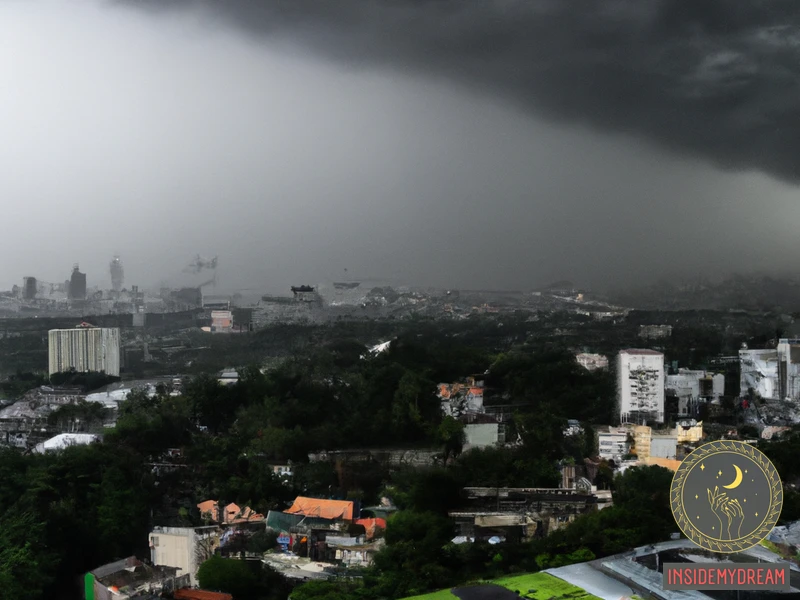 Common Scenarios Of Heavy Rain And Flood Dreams