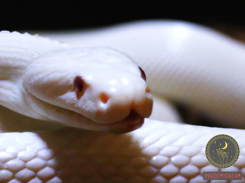 Different Meanings Of White Snake Bites In Dreams