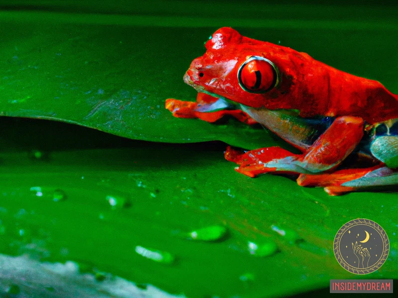 Red Frog Dream Symbolism