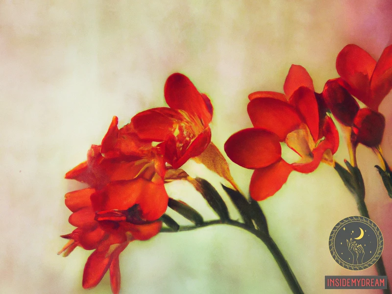 Symbolic Meaning Of Red Flowers In Dreams