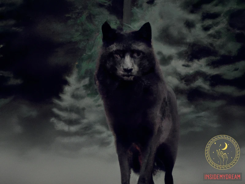 The Symbolism Of A Black Wolf In Dreams