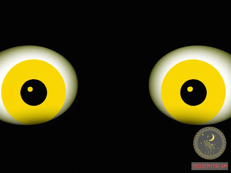 What Are Glowing Yellow Eyes?