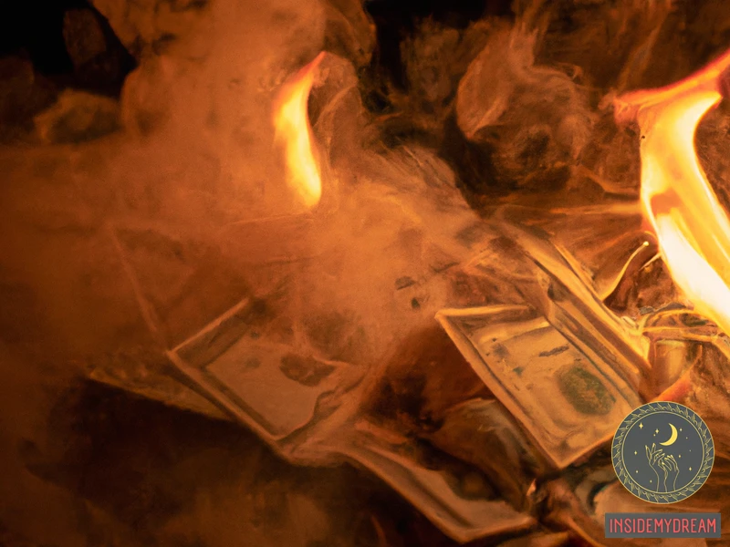 Burning Money Dream Meaning