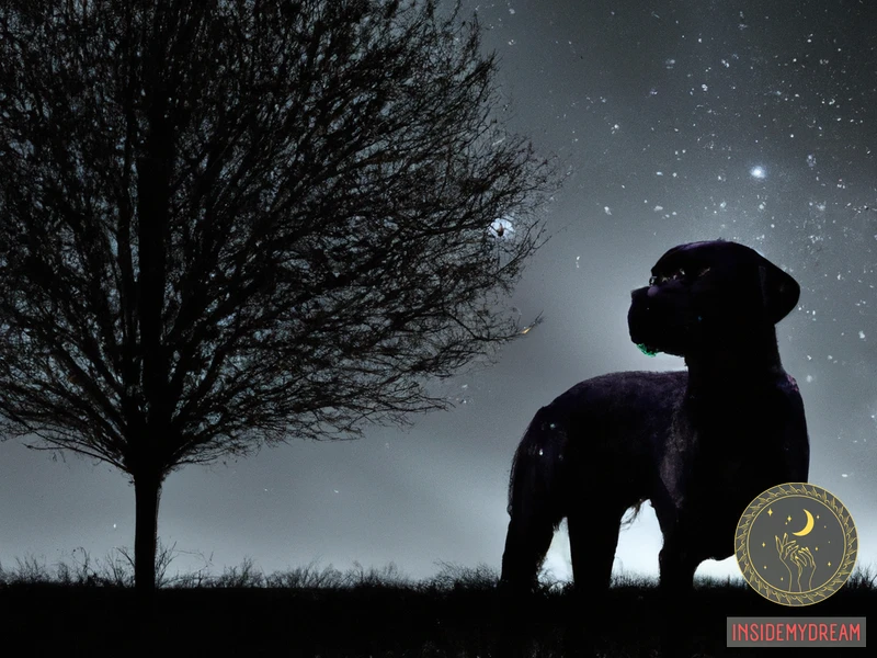 Big Black Dog Dream Meaning: What Does it Signify