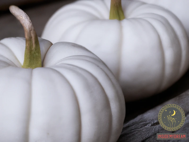 Other Dream Symbols Related To White Pumpkins