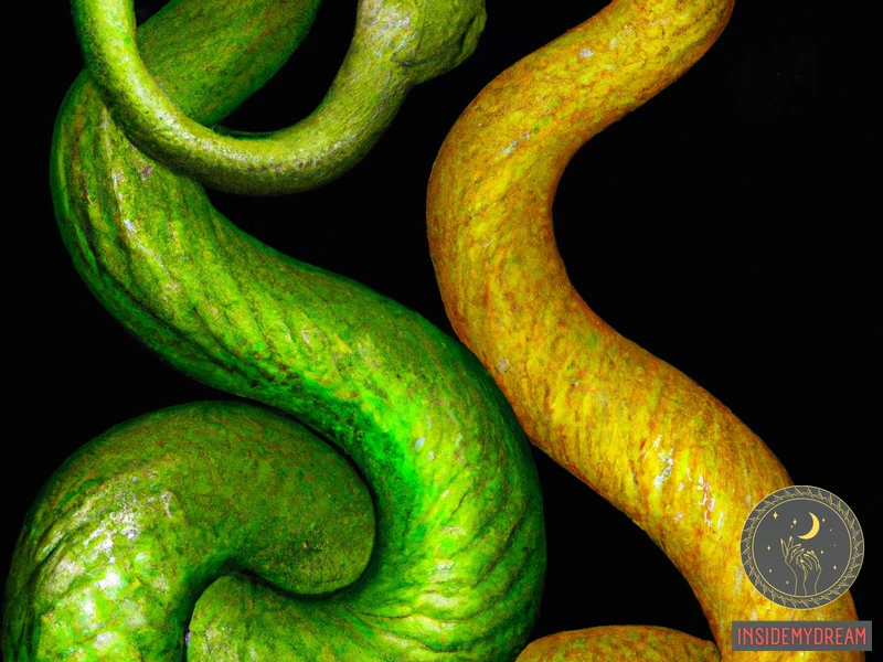 Symbolic Meanings Of Yellow And Green Snakes