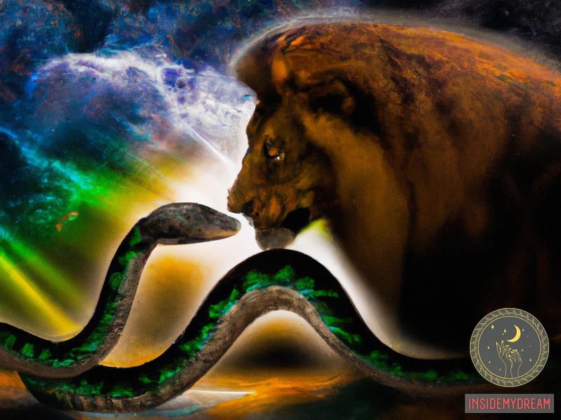 Combining The Symbolism: Lion And Snake Encounters In Dreams