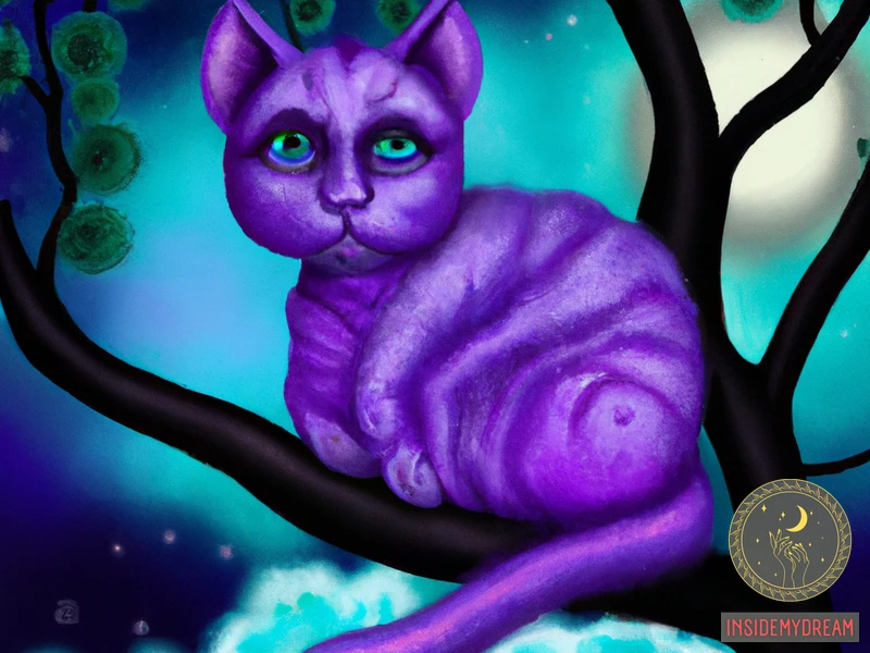Exploring The Possible Meanings Of A Purple Cat Dream
