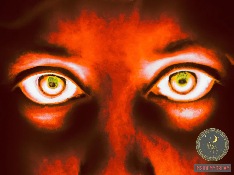 Psychological Perspectives On Burning Orange Eyes Dreams