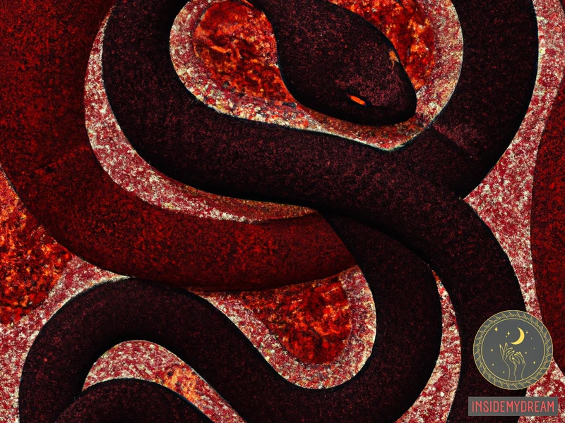 What Does A Burgundy Snake Symbolize?