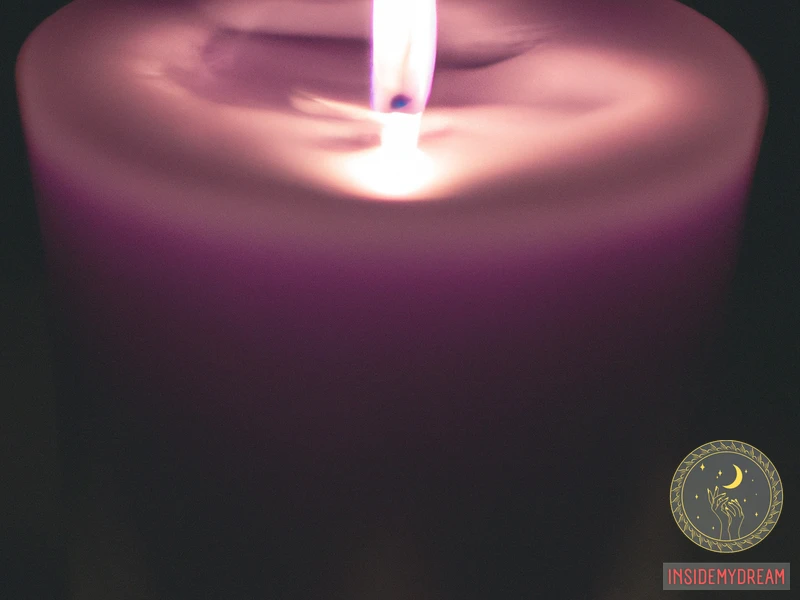 Interpreting A Purple Candle In Your Dreams