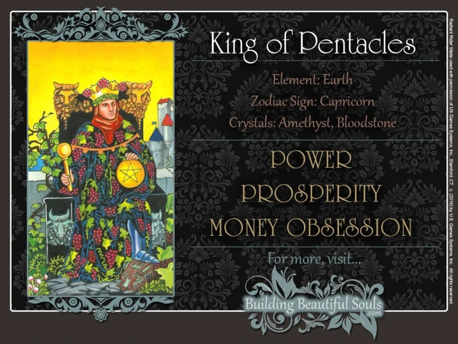 Interpreting The King Of Pentacles For Today