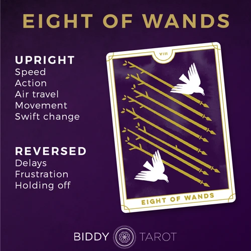Overview Of The Eight Of Wands Tarot Card