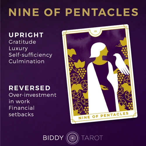 Overview Of The Nine Of Pentacles Tarot Card